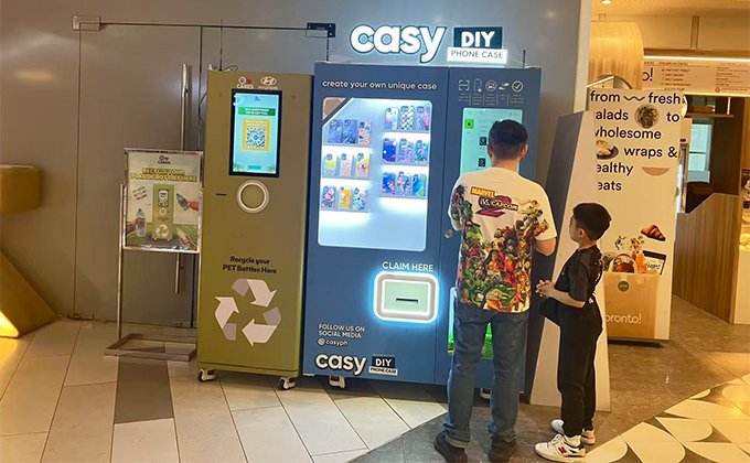 Philippines RVM 03 Compression & Sorting Reverse Vending Machine