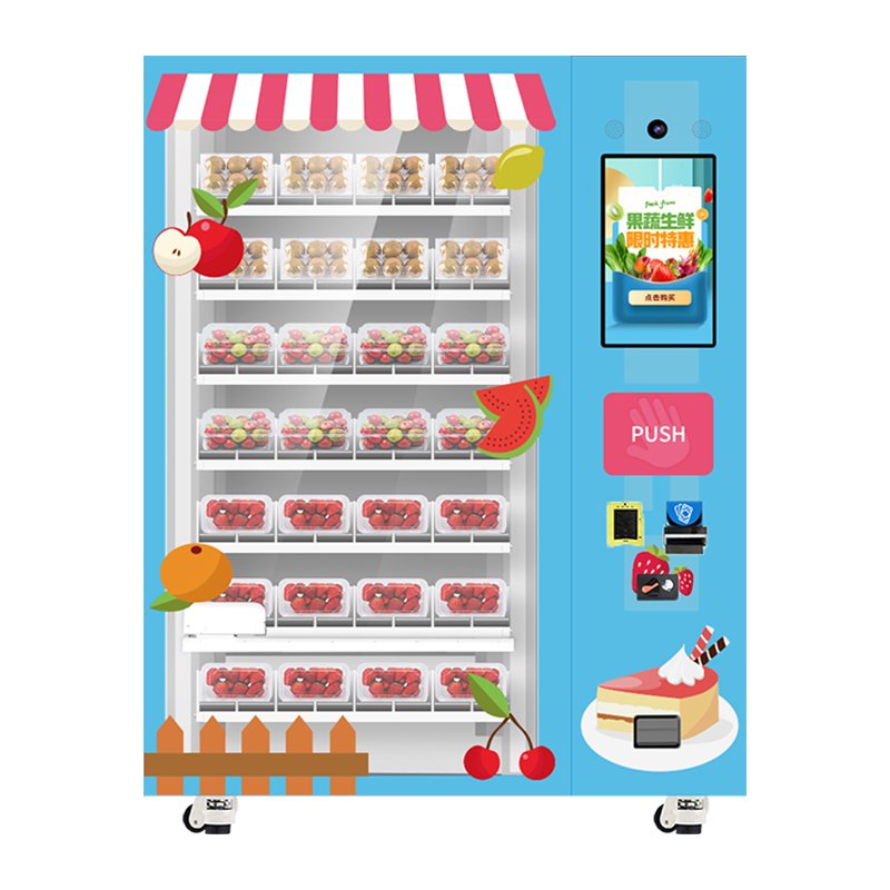 S1：21.5-Inch Touchscreen Xy Axis Lifting Platform Vending Machine