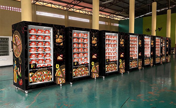 UK Office Pizza Vending Machine Project