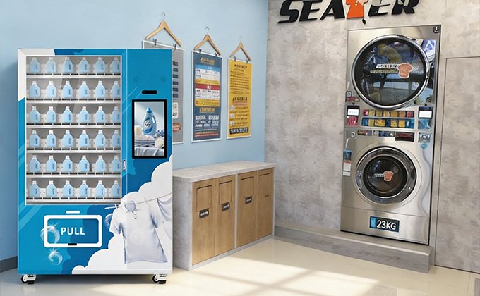 Australia S6 21.5-Inch Touchscreen Locker Vending Machine