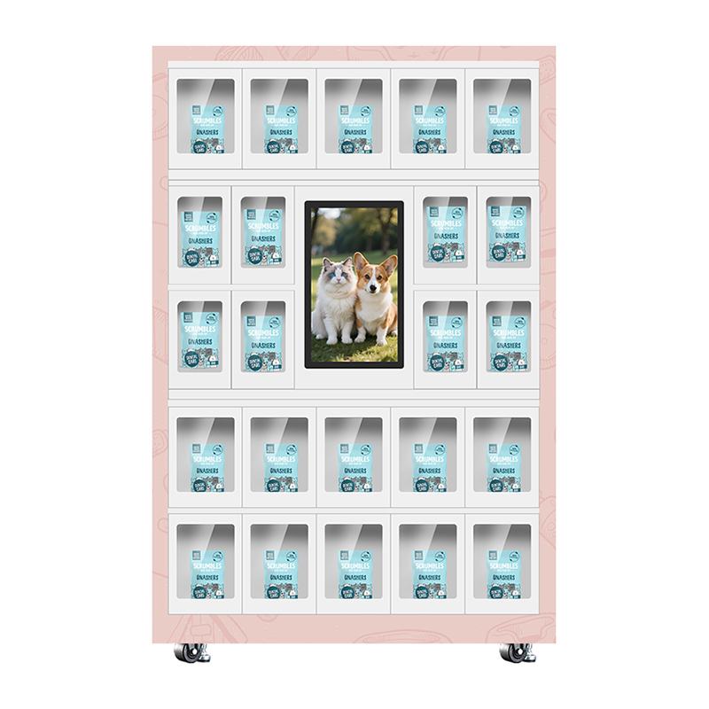 F3: 21.5-inch Locker Pet Food Vending Machine
