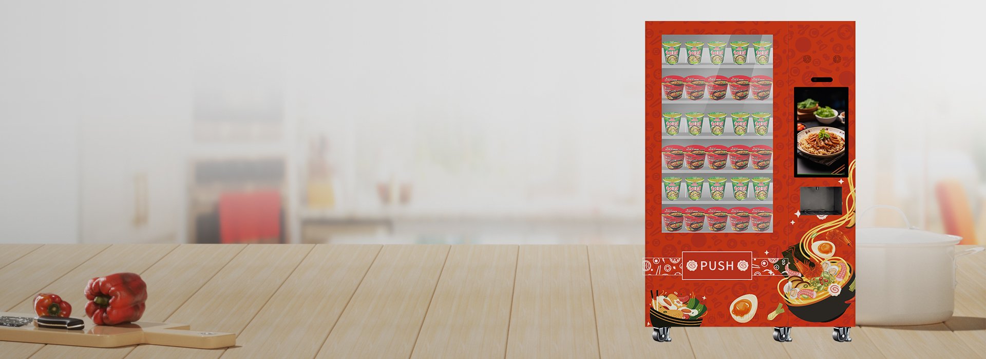 Instant Noodle Vending Machines Make Hot‑food Retail Simpler