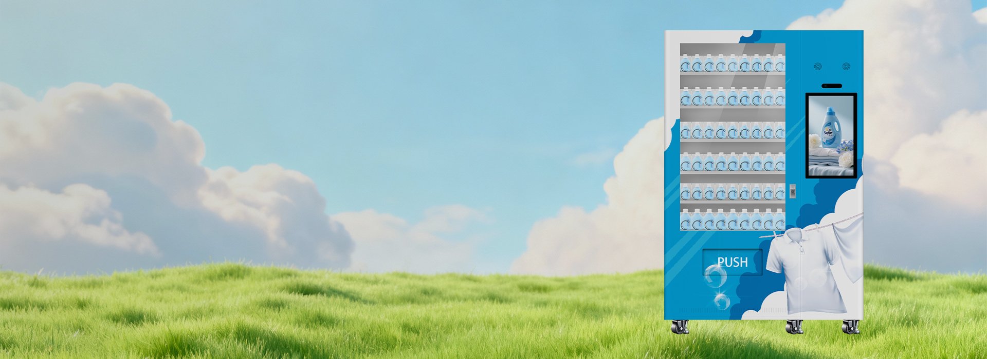 Laundry Detergent Vending Machine for Laundromat & Apartment