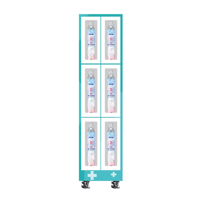 N3 | 6-Compartment Large Grid (Mergeable) Intelligent Consumable Cabinet (Sub-Unit)