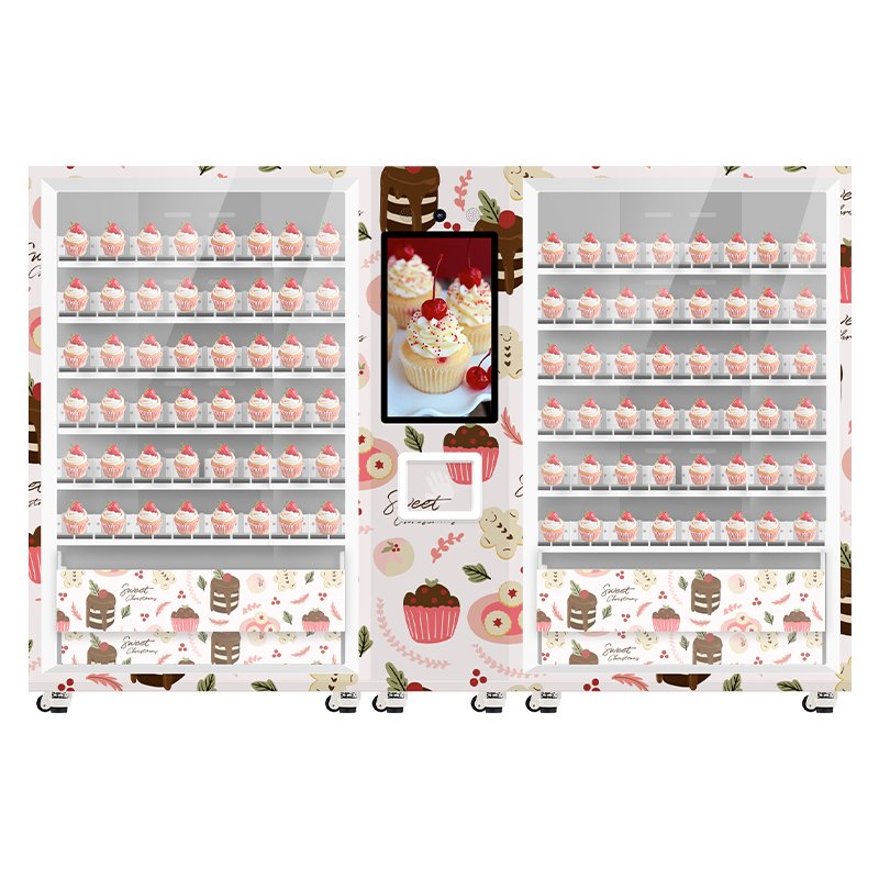 S5 32-inch Touchscreen Double-Cabinet Smart Micro-Market