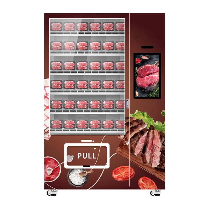 S6 21.5-Inch Touch Screen Vertical Lift Vending Machine