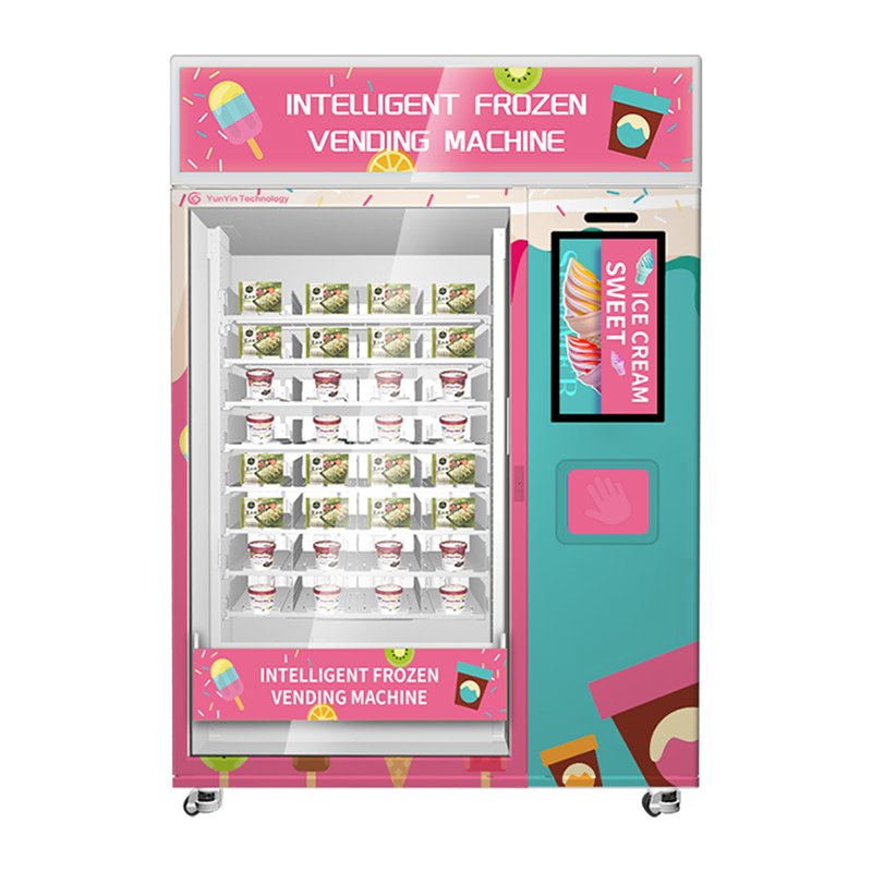 S701 21.5-Inch Touchscreen Freezer Vending Machine