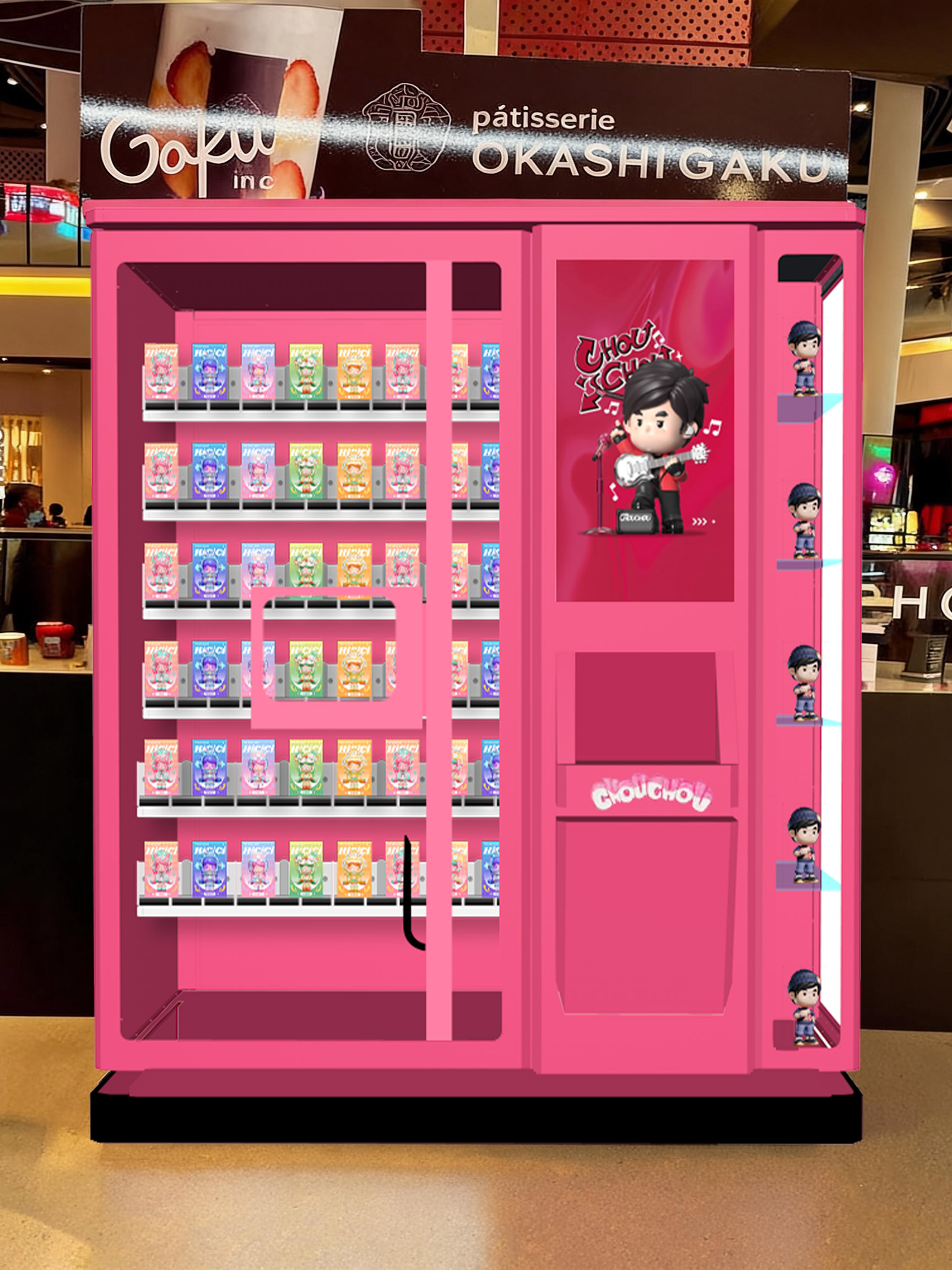 Singapore: S2 Interactive Screen Blind Box Vending Machine Pop-Up Project in Commercial Complex