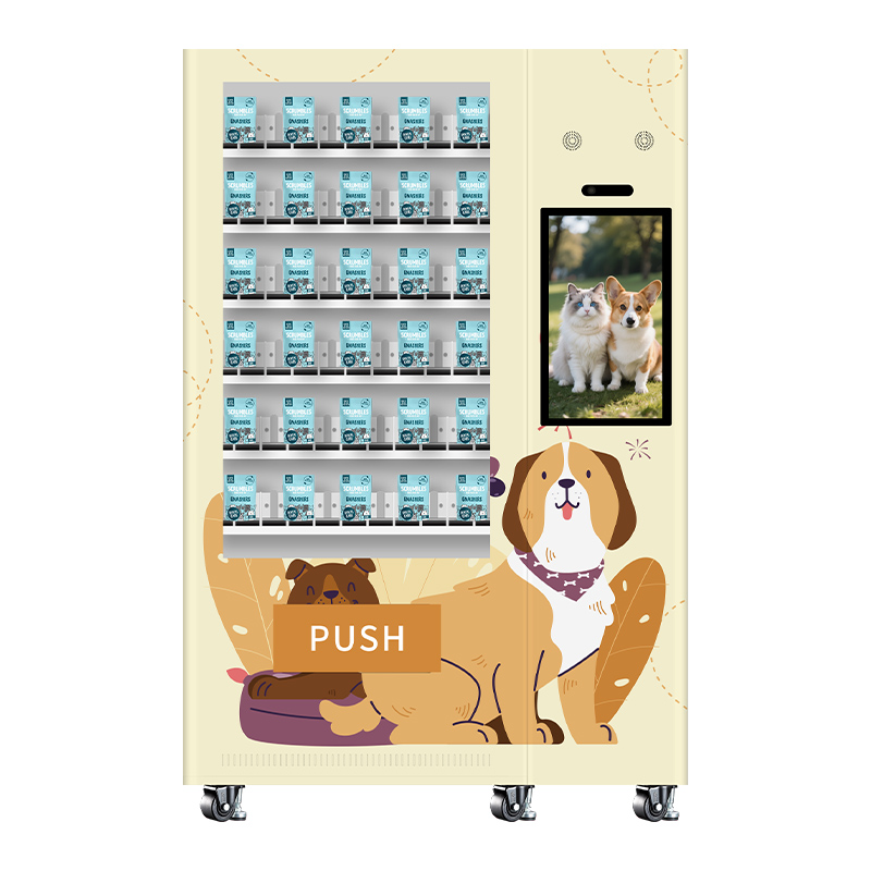 T4: 21.5-inch Touch Screen Pet Food Vending Machine