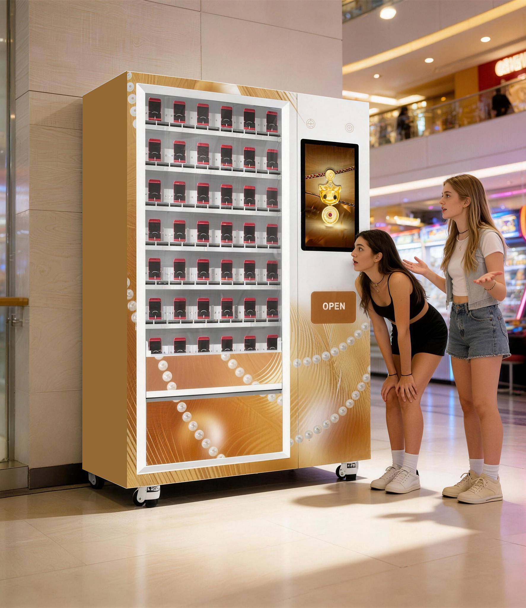 T4 Jewelry Vending Machine in Dubai, United Arab Emirates