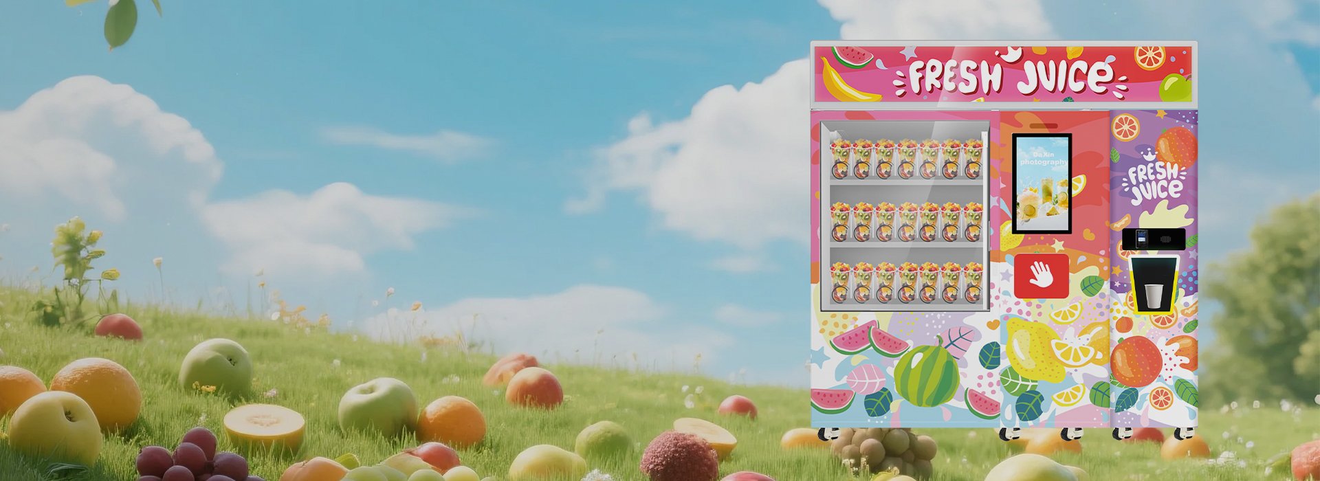 Win the Summer Market with Smoothie Vending Machines
