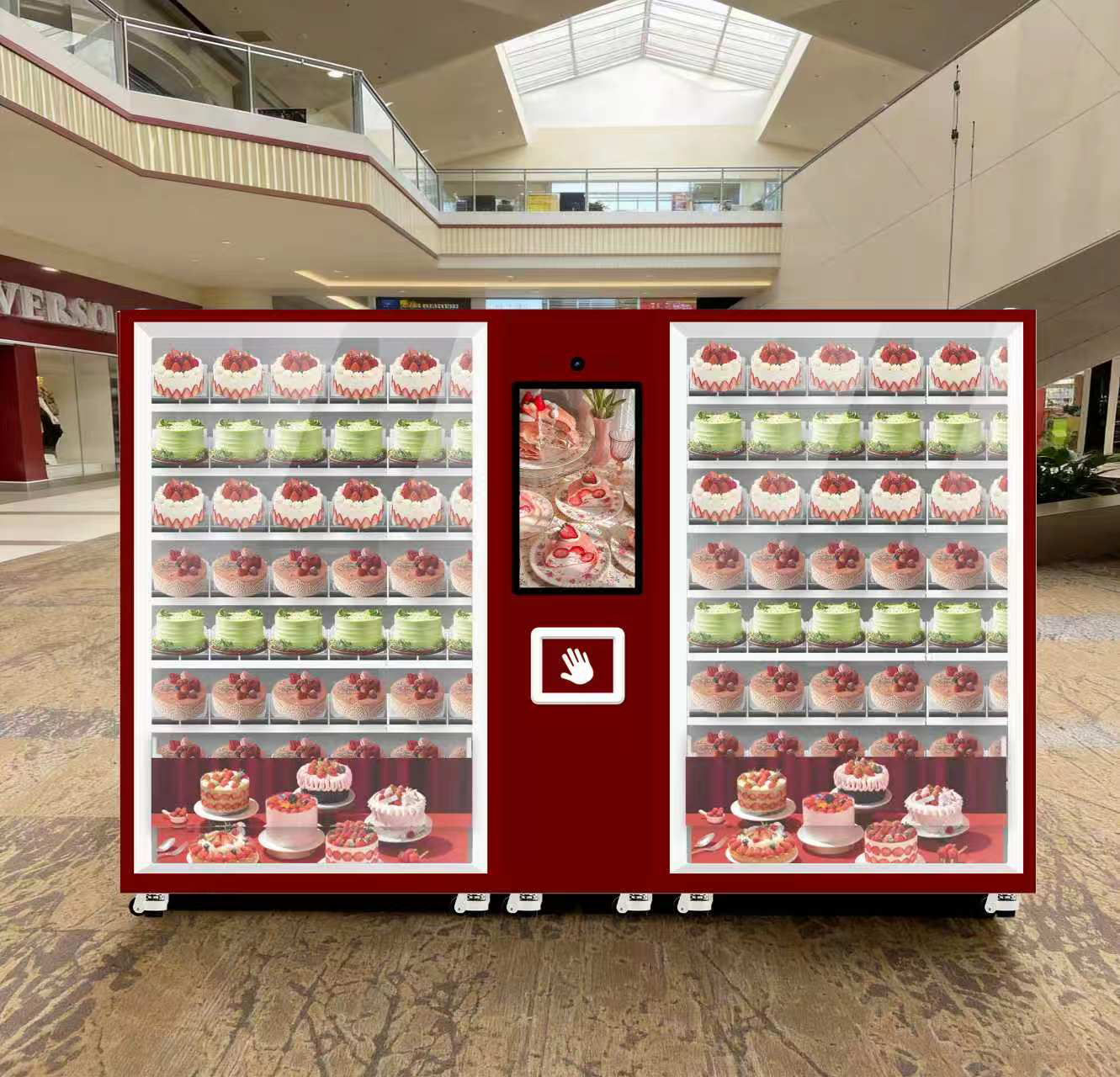 Thailand S4 21.5-inch Touchscreen Conveyor Lift Vending Machine
