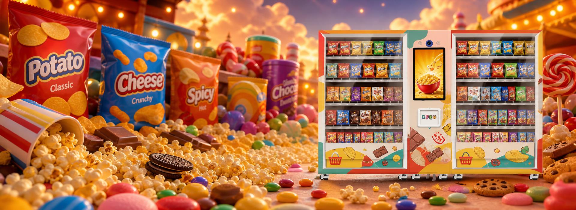 Convenience Store Vending Machine, Create a Micro-Convenience Store