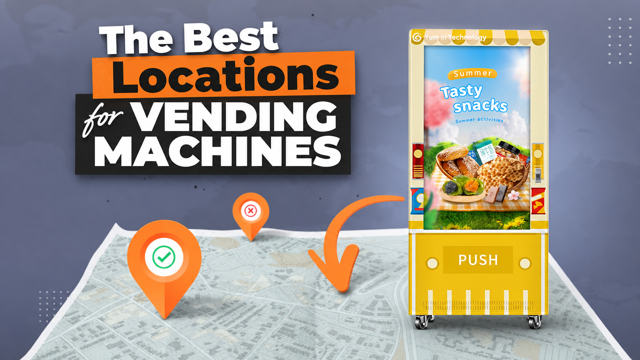 How to Choose the Best Location for Your Vending Machine
