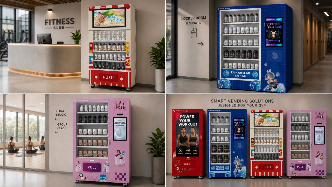 How to choose suitable vending machines for the gym
