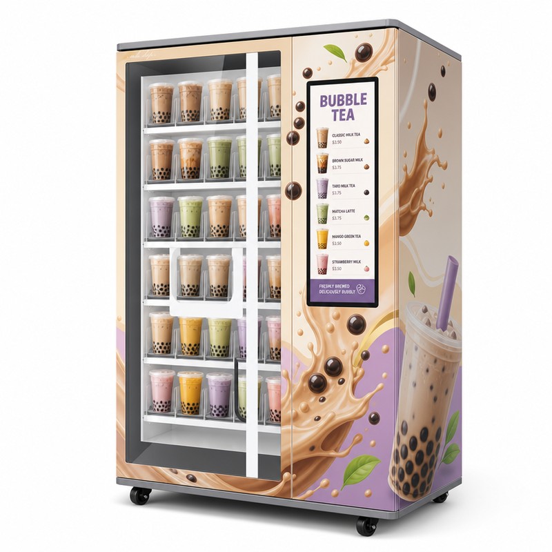 S1 | 21.5-inch XY-axis lifting bubble tea vending machine