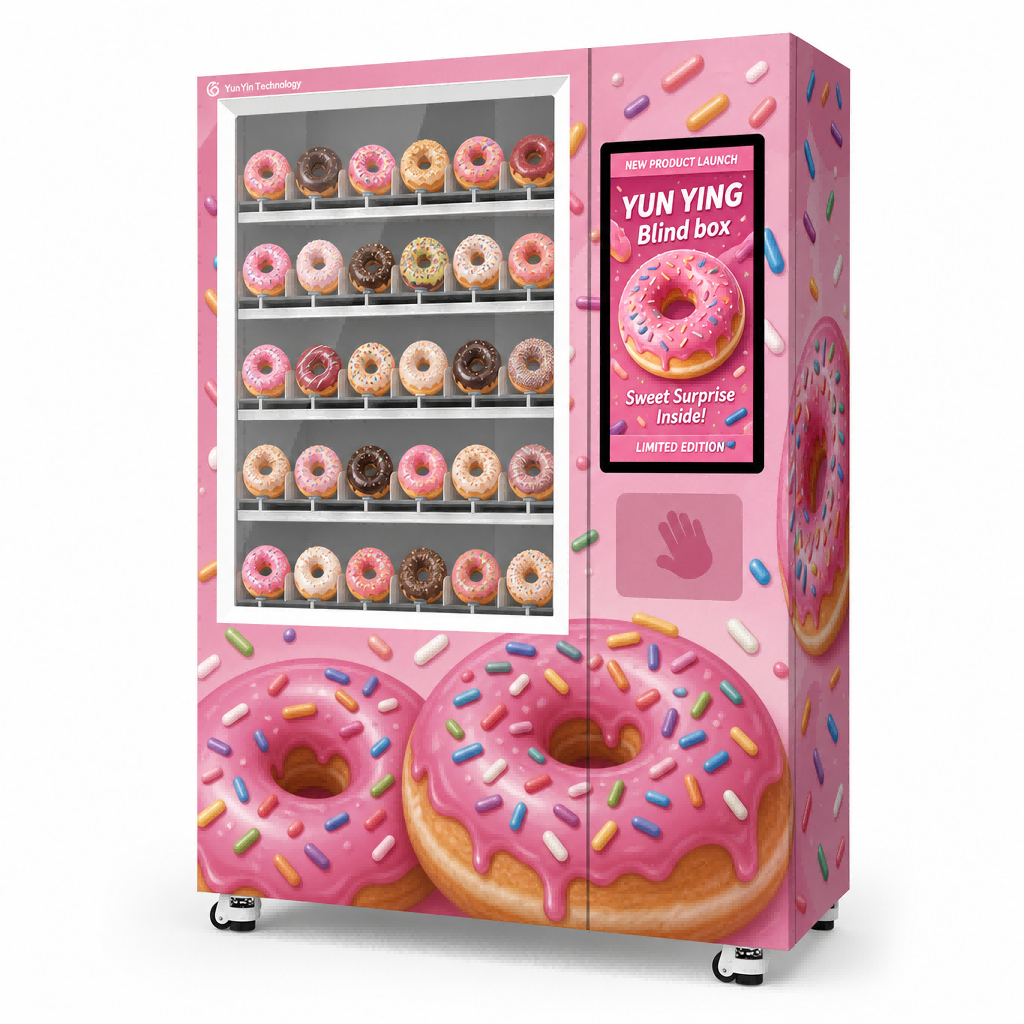 S4 | Conveyor-lifting-type doughnut vending machine