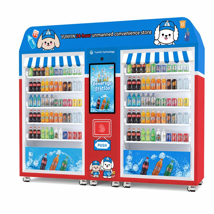 S5 | 32-inch dual-cabinet intelligent mini supermarket type vending machine