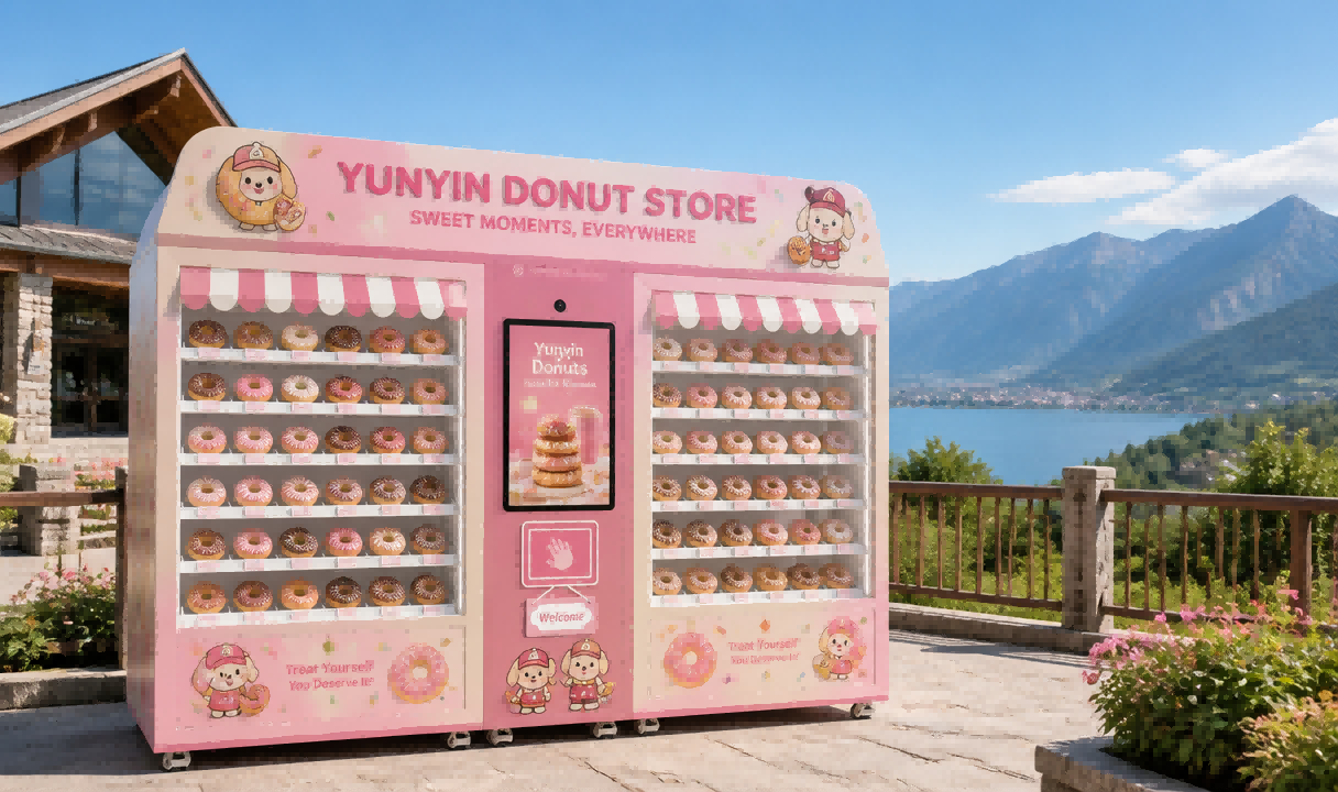 S5 Intelligent Miniature Donut Vending Machine