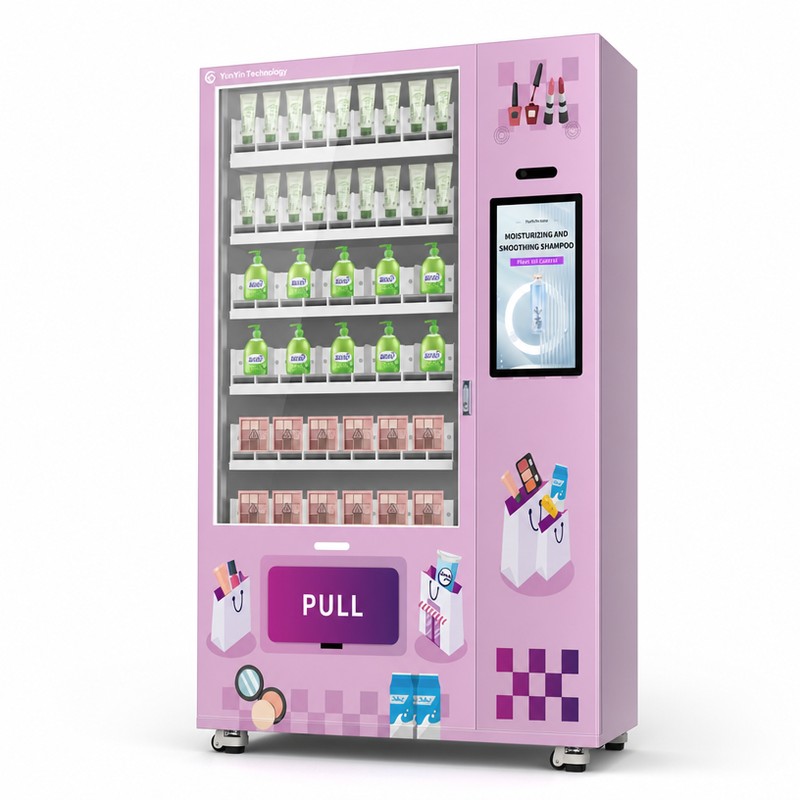 S6 | 21.5-inch touch screen vertical-downward lifting vending machine