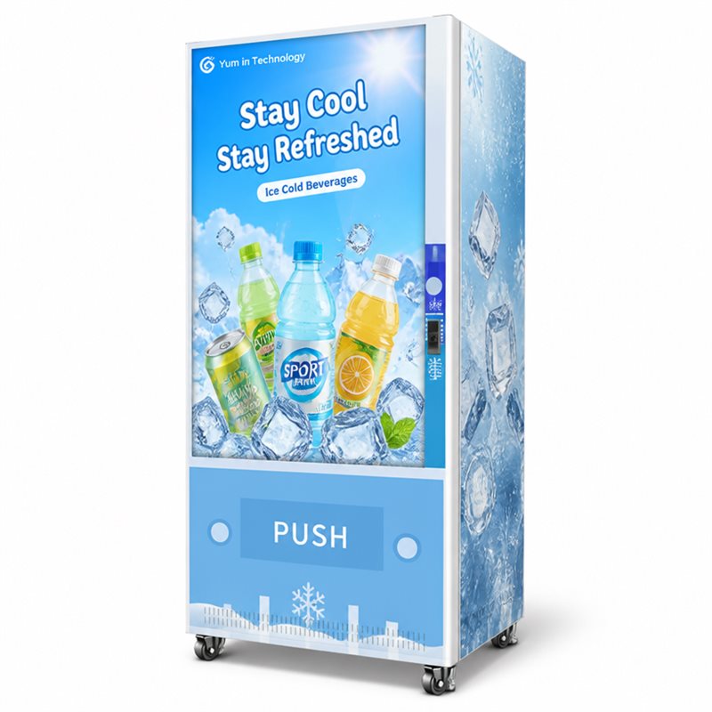 T1 | 55 Inch Touch Screen Smart Vending Machine