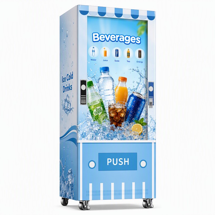 T1 | 55-inch interactive large-screen vending machine
