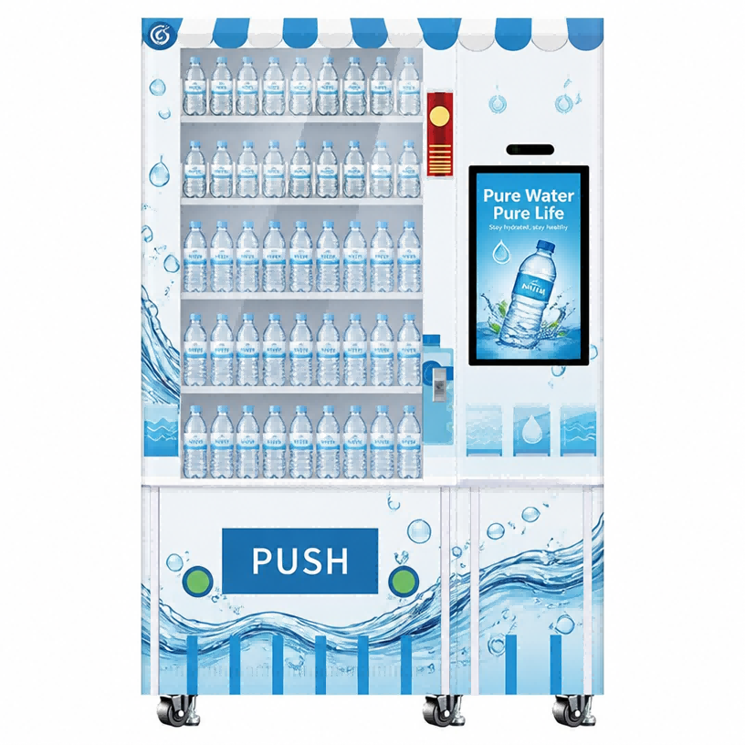 T4 | 21.5-inch touch screen intelligent vending machine