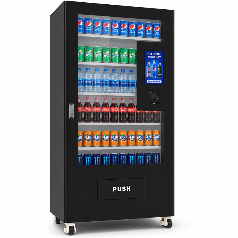 T5 | 10.1-inch ultra-thin outlet-type vending machine