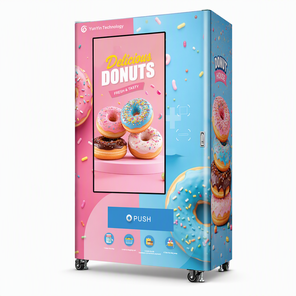 Y4 | 55-inch cloud large storage-type doughnut vending machine