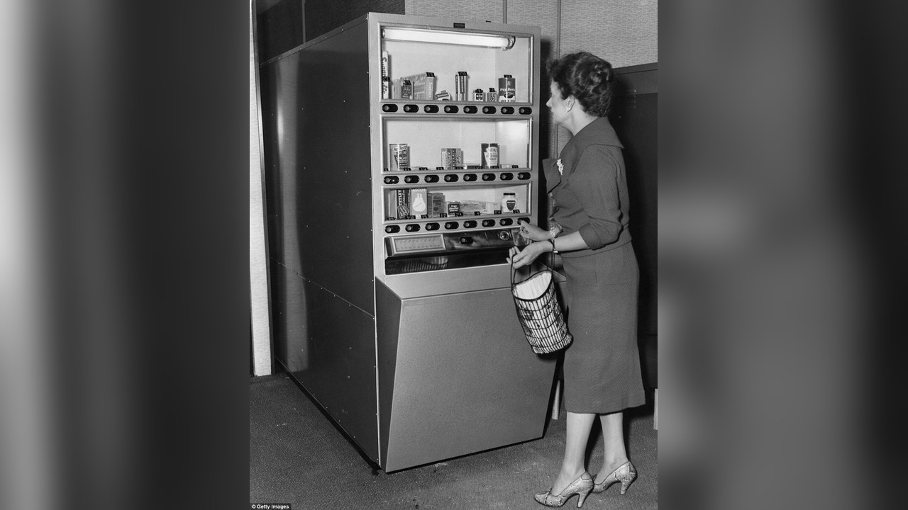 19th Century The Modern Vending Machine Began to Take Shape 