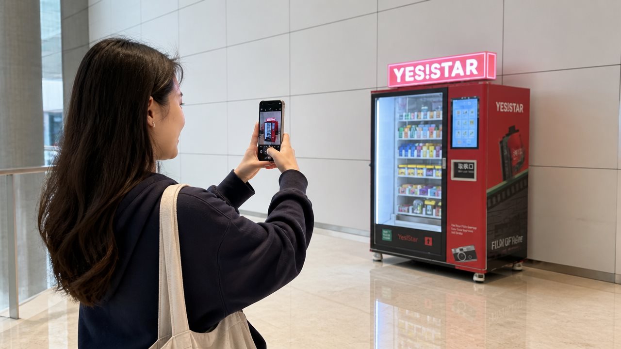 Make the vending machine itself a marketing tool