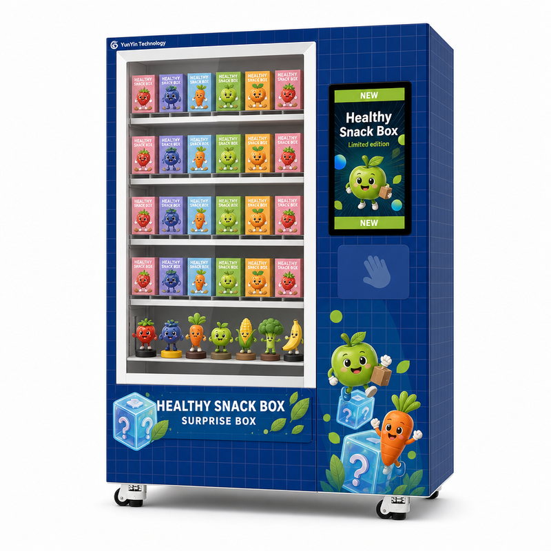 S4 | 21.5-inch touchscreen conveyor-lifting type vending machine