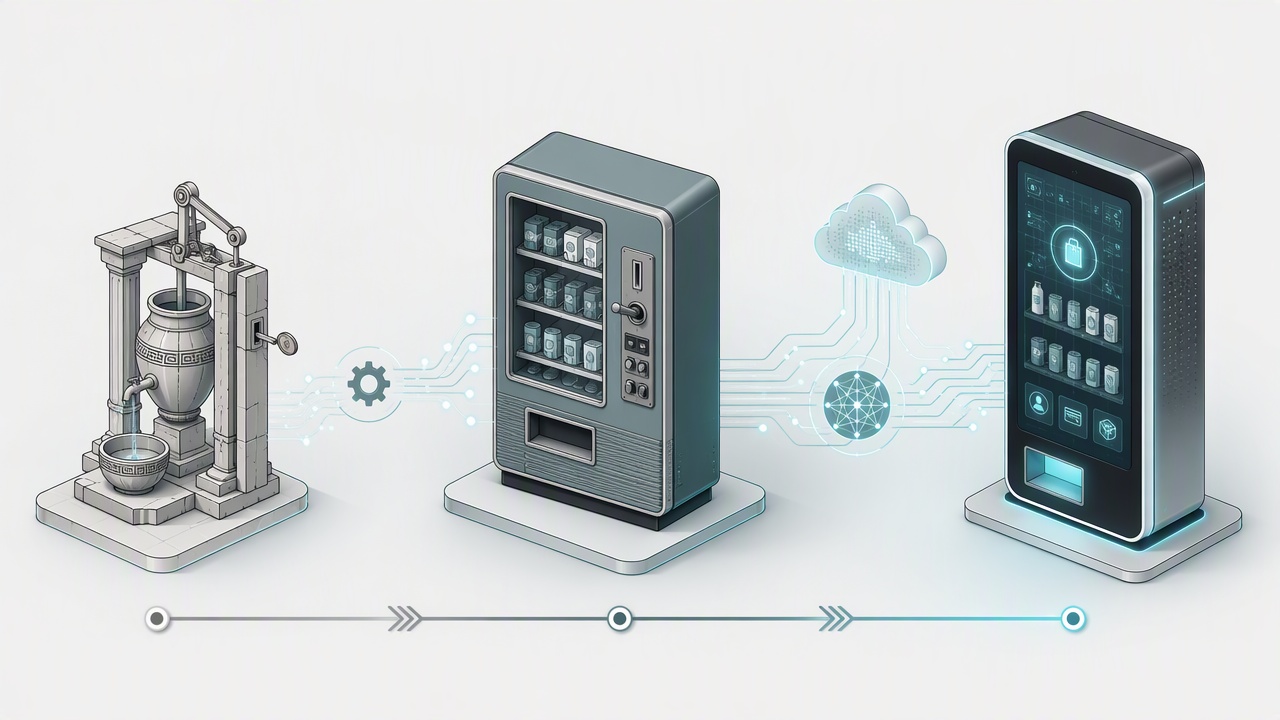 The 21st Century Smart Vending Machines Drive the Evolution of Unmanned Retail 