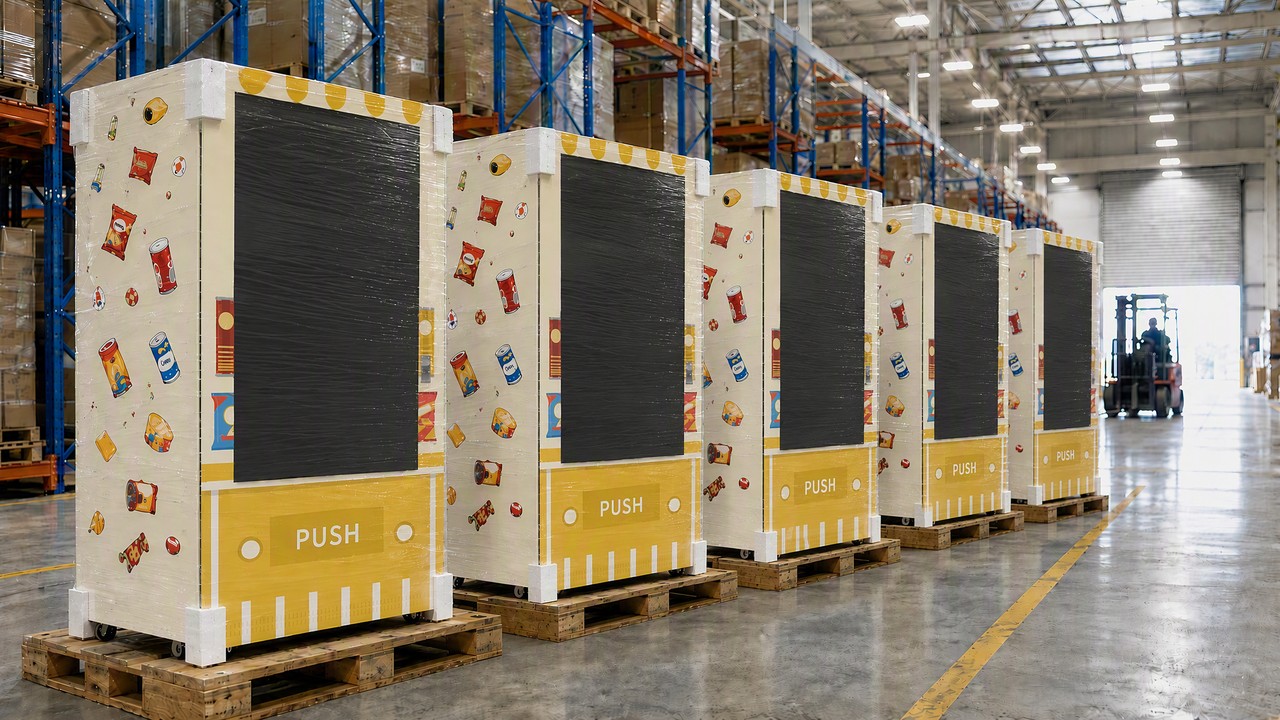 The secret to the success of the vending machine business